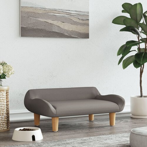 vidaXL Krevet za pse smeđesivi 70x40x24 cm od tkanine Cijene