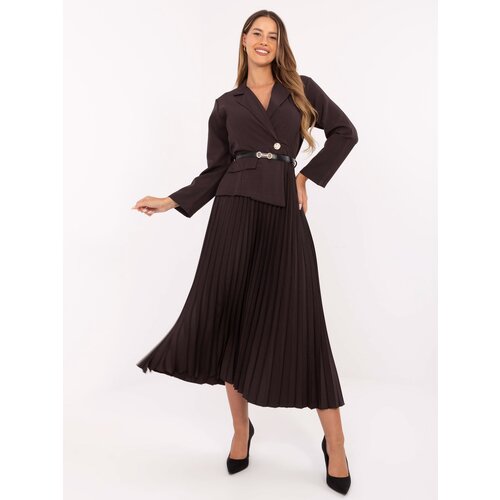 Italy Moda Dress-IT-SK-21599.80-dark brown Slike