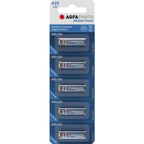 Agfa Baterija alkalna, LR23A, 12V, blister pak. 5 kom – A23 LR23A B5 Cene