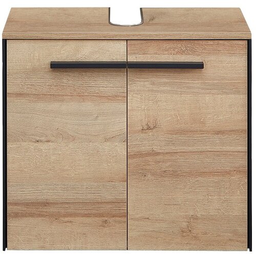 Pelipal Stenska omarica za pod umivalnik v hrastovem dekorju v naravni barvi 53x60 cm Quickset 395 – Cene