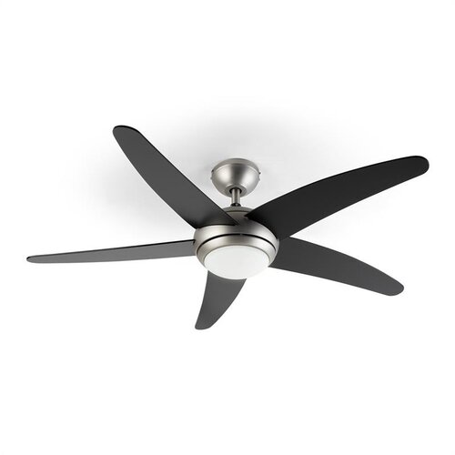 Klarstein Bolero, 2 v 1 stropni ventilator, 134 cm, lučka, 55 W, daljinski upravljalnik, črn Cene