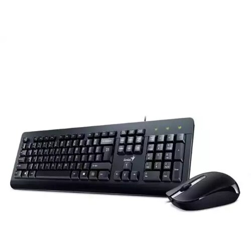 Genius Tastatura + Miš KM-160 USB US, crna Cene