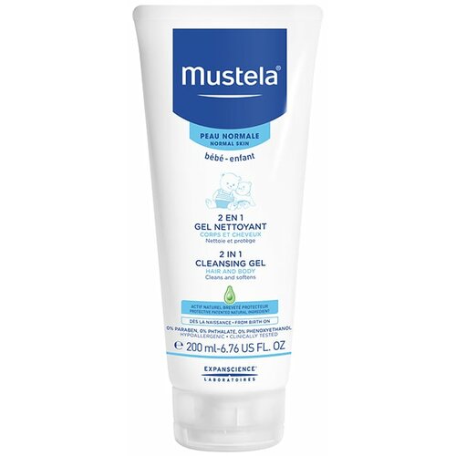Mustela 2u1 šampon za pranje kose i tela, 200ml Cene