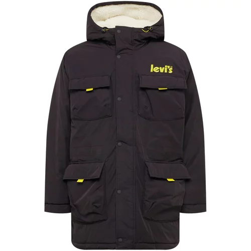 Levi's Zimska jakna rumena / črna
