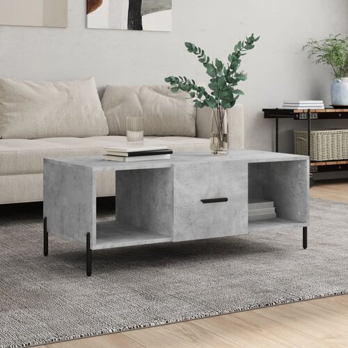 vidaXL Stolić za kavu boja betona 102 x 50 x 40 cm konstruirano drvo Cijene