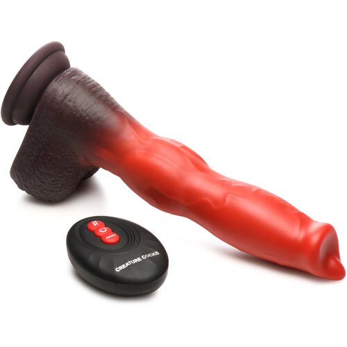 Creature Cocks Ramming Hound Thrusting &amp;amp; Vibrating Silicone Dildo Slike