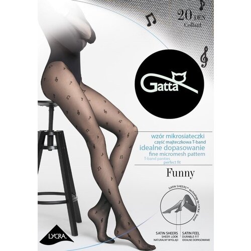 Gatta Funny 10 Tights Nero Black 2-S Slike
