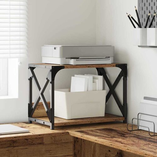  Držač za printer Staro drvo 44 x 26 x 31.5 cm Konstruirano drvo Cijene