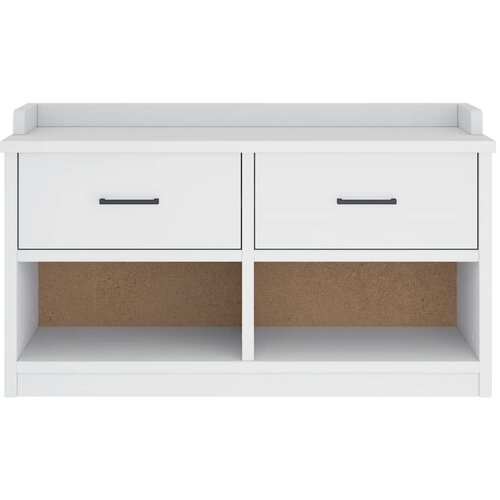  Klupa za predsoblje SANDNES 87x40x50 cm od masivne borovine Slike