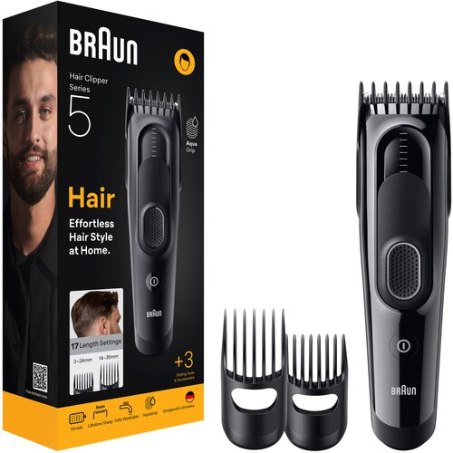 Braun serija 5 brivnik za lase HC5530 - oblikovalnik za lase/brado Slike