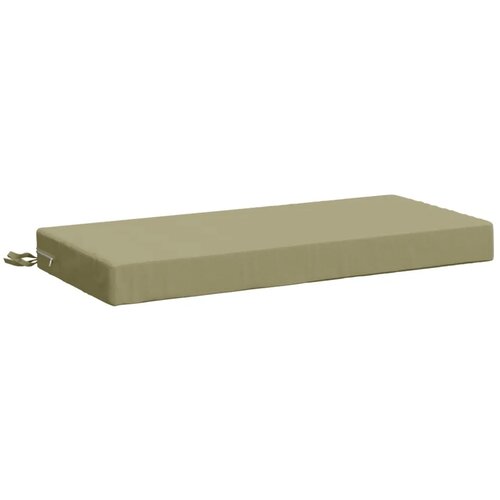  Jastučić za klupu SOEST 100% poliester Svijetlo zelena - Svijetlo zelena 60 x 40 x 8 cm Melange Cijene