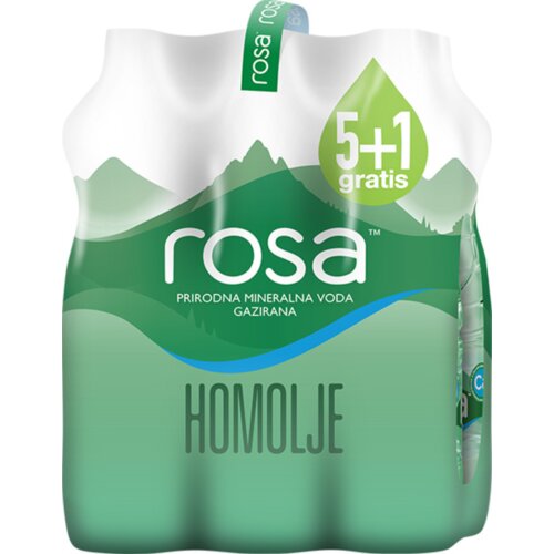 Rosa Gazirana voda 1,5l 5+1 gratis Cene