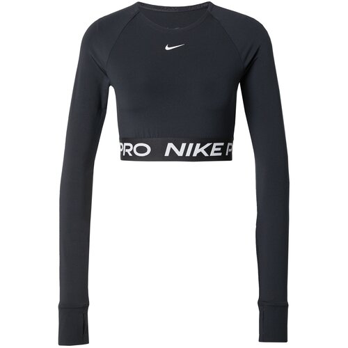 Nike pro df 365 crop ls, ženska majica dug rukav za fitnes, crna FV5484 Slike