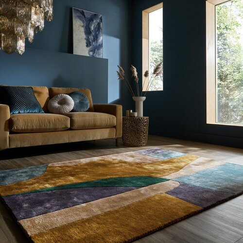 Flair Rugs Ročno tkana viskozna preproga 160x230 cm Polaris &amp;ndash; Slike