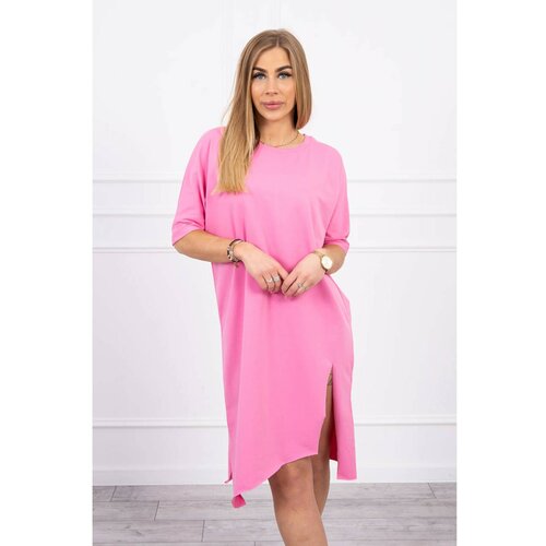 Kesi Oversize dress light pink Slike