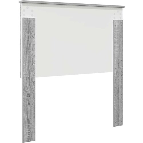  Uzglavlje s uzglavljem Siva Sonoma 90 cm Konstruirano drvo Slike
