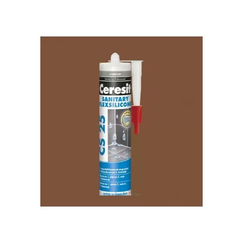 Ceresit Sanitarni silikon CS 25 Chocolate 58 Slike
