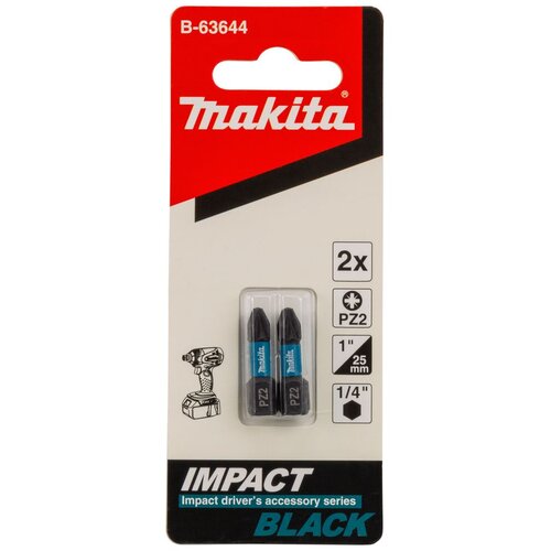 Makita torzioni bit Impact 2 kom. PZ2-25mm B-63644 Slike