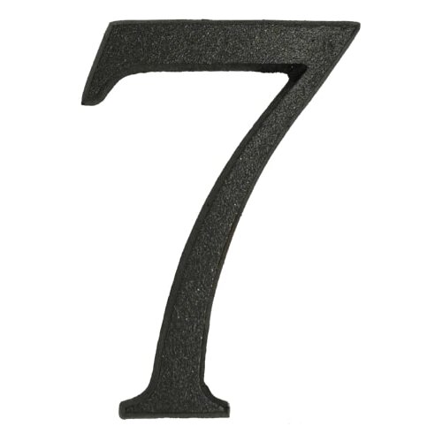 Kućni Hišna številka 7 (aluminij, višina: 115 mm) Cene