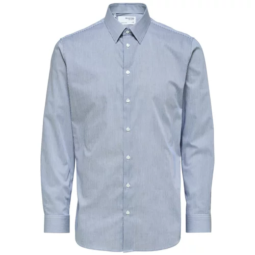 Selected Homme Poslovna košulja plava / bijela