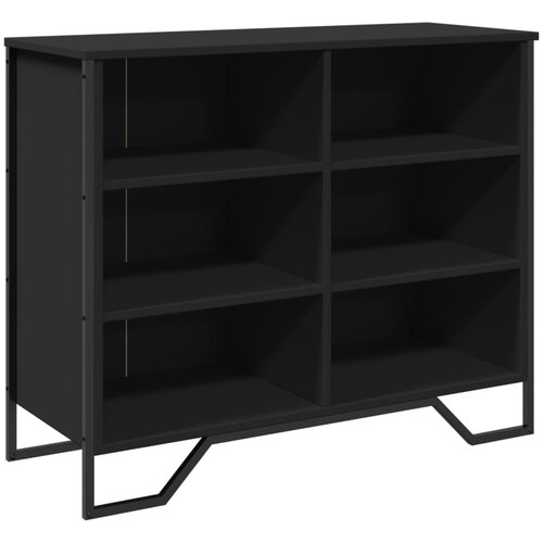 Maison Chic Komoda - Predalnik črna 91x35,5x74,5 cm inženirski les, (21715915) Slike