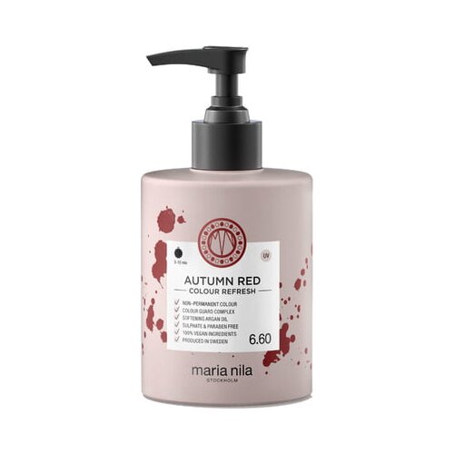 Maria Nila colour Refresh hranjiva i obojena maska za kosu 300 ml nijansa 6,60 Autumn Red Slike