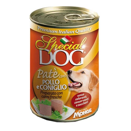 Monge Special Dog Premium Pate Chicken/Rabbit konzerva 400gr Cene