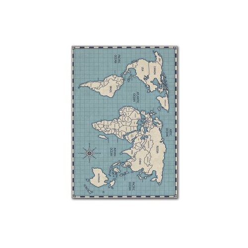 Conceptum Hypnose tepih Hmi Kdc-83, pravokutni, 80 x 140 cm, plavo-bež Slike