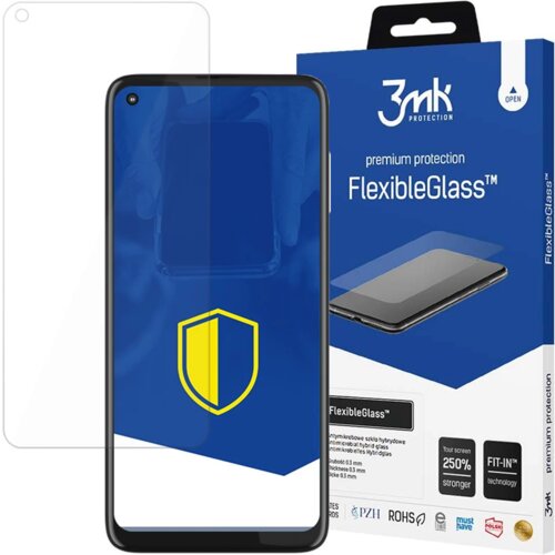 3mk MOTOROLA MOTO G8 - FLEXIBLEGLASS, (22002252) Slike