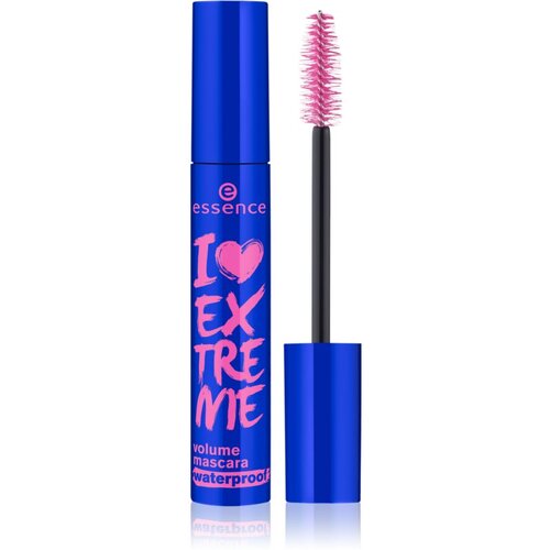Essence I Love Extreme Volume Waterproof maskara za volumen 12 ml odtenek Ultra Black Cene