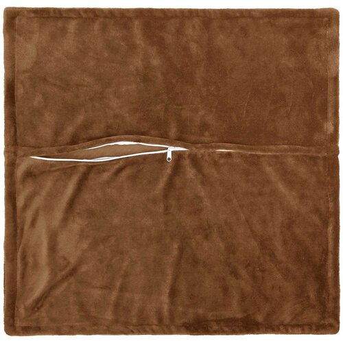  Presvlaka za jastuk 6 pcs HOUTEN Svijetlosmeđa 80 x 80 cm Slike