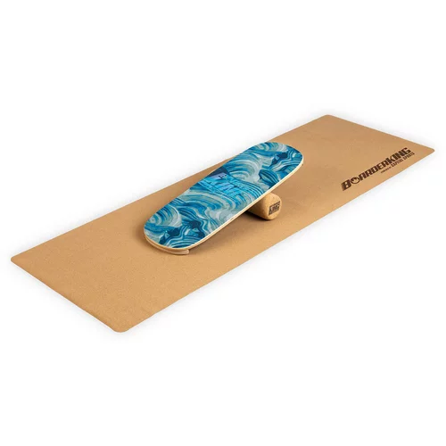 Boarderking Indoorboard Flow, daska za ravnotežu, podloga, valjak, drvo / pluta