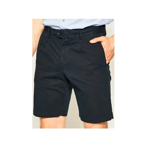 Joop! Kratke hlače iz tkanine 17 JT-32Hakoon-D 30019927 Mornarsko modra Slim Fit