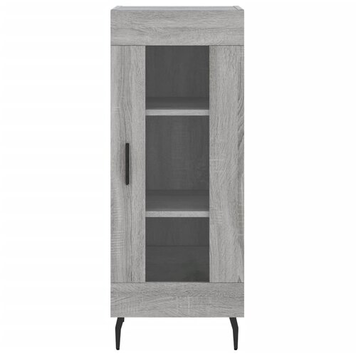  Visoka komoda siva sonome 34,5x34x180 cm od konstruiranog drva Slike