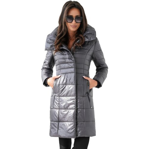 Pri Long elegant quilted insulated coat for women AMELIA Cene