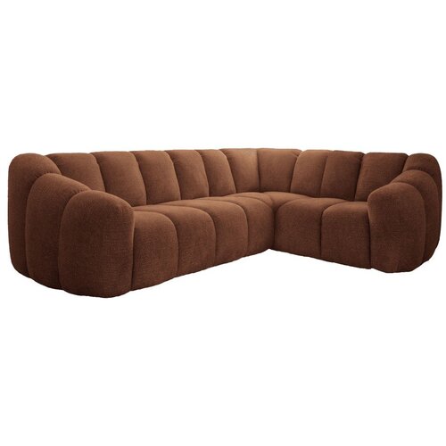 Miuform Kutna garnitura boja terakote (s desnim kutom/u obliku slova L) Shell &amp;ndash; Slike