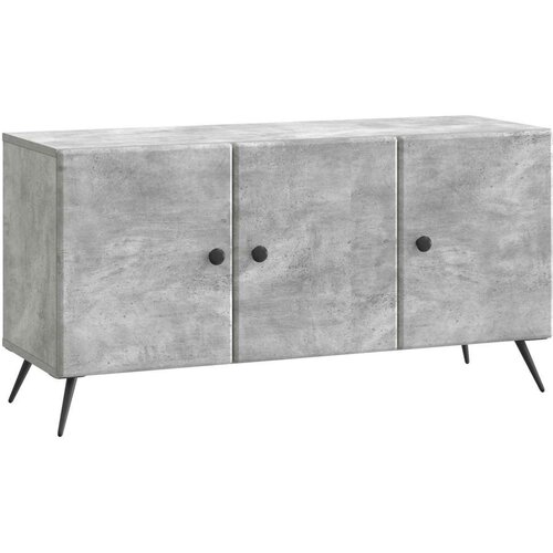TV omarica Betonsko siva 99 x 34,5 x 50 cm Inženirski les, (5000210186) Cene