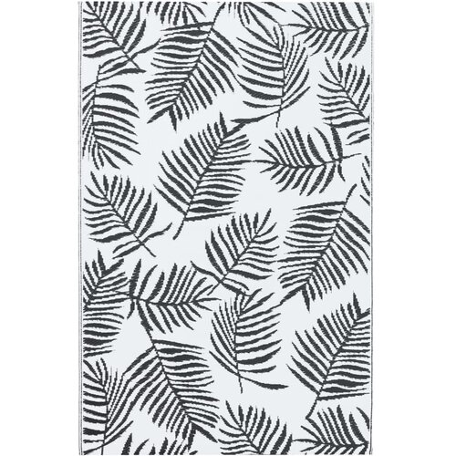 Maison Chic Zunanja Preproga, Rug bela in črna 190x290 cm PP, (22122640) Cene