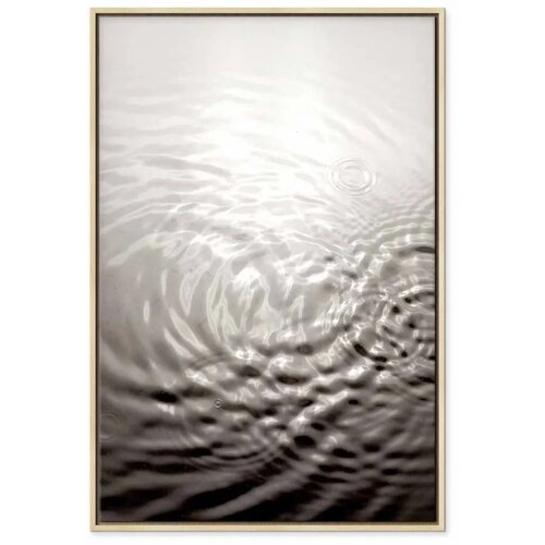  Slika - Water Surface (1 Part) Vertical 40x60 U prirodnom drvenom okviru Slike