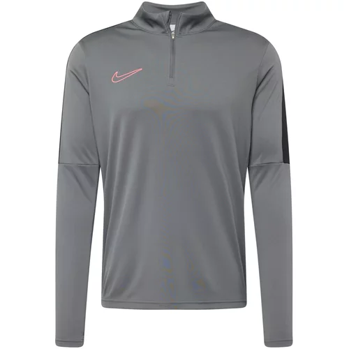 Nike Tehnička sportska majica 'Academy 23' siva / losos / crna