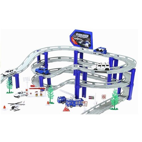 Lean Toys Velika policijska steza 495 cm Slike