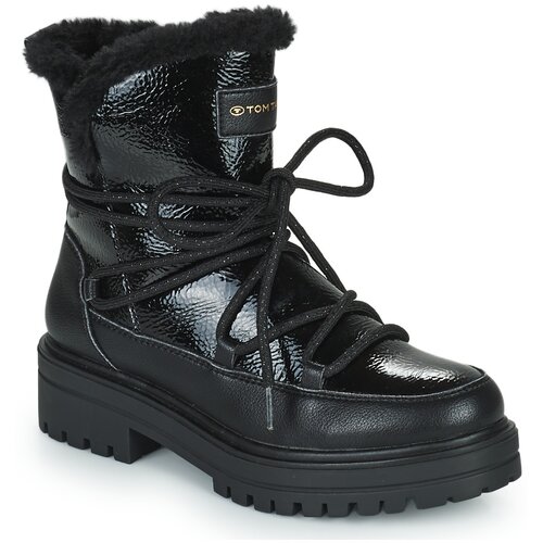 Tom Tailor Pol&amp;scaron;kornji 4294807-BLACK Črna Slike