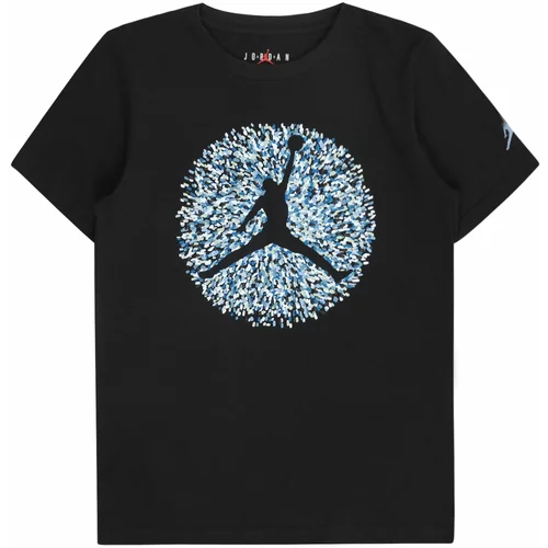 Jordan Majica 'POOLSIDE JUMPMAN' modra / svetlo modra / črna / bela