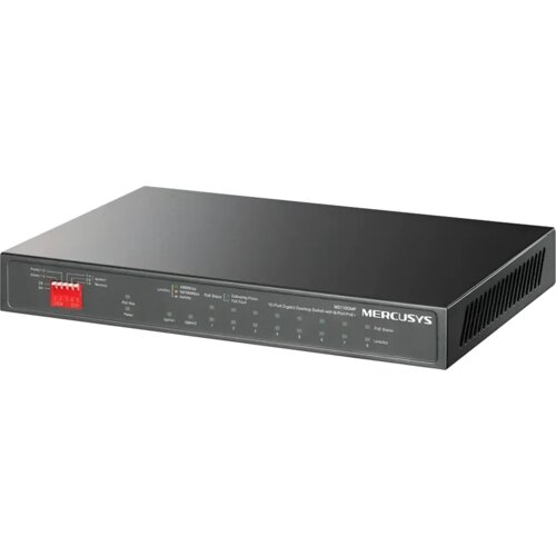 Mercusys Gigabit PoE Switch MS112GMP, 110 W PoE, Crni Cijene