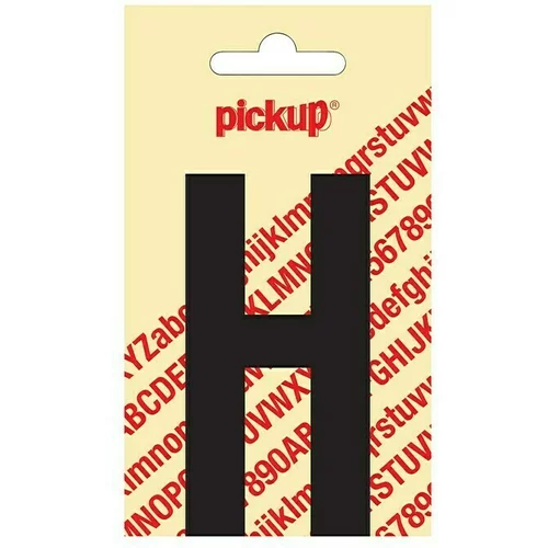 Pickup Naljepnica (Motiv: H, Crne boje, Visina: 90 mm)