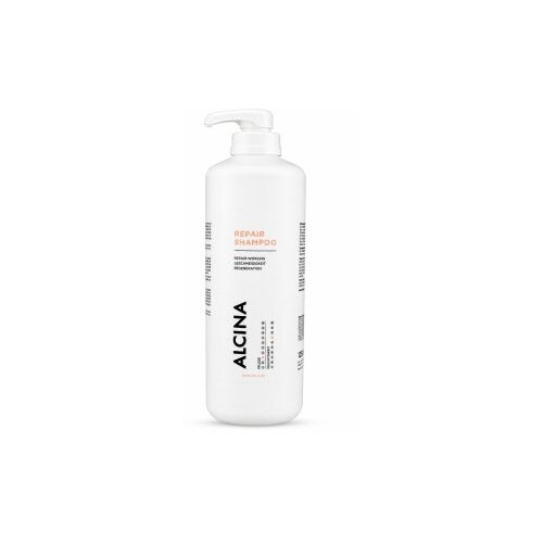 ALCINA Repair Line Repair Shampoo učvr&amp;scaron;ćujući &amp;scaron;ampon za o&amp;scaron;tećenu i kemijski tretiranu kosu 1250 ml Slike