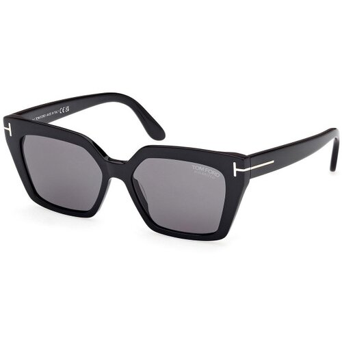Tom Ford FT1030 01D Polarized ONE SIZE (53) Črna/Siva Cene
