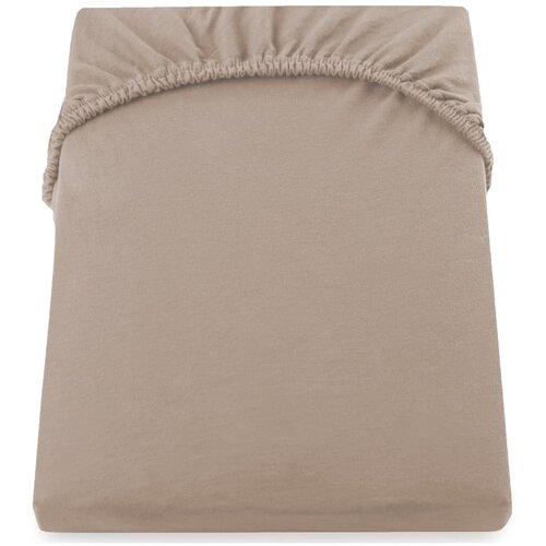 DecoKing smeđa elastična plahta Amber Collection Cappuccino, 160/180 x 200 cm Cijene