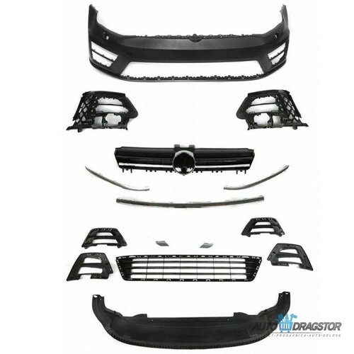  Vw golf 7 2012-2017 prednji branik kompletan r-line bez maglenki Cene