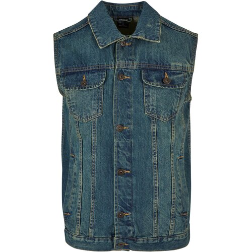 Urban Classics Denim vest light blue Slike